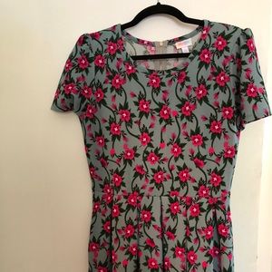 Lularoe Amelia dress with pockets